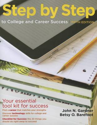 Book cover for Step by Step to College and Career Success