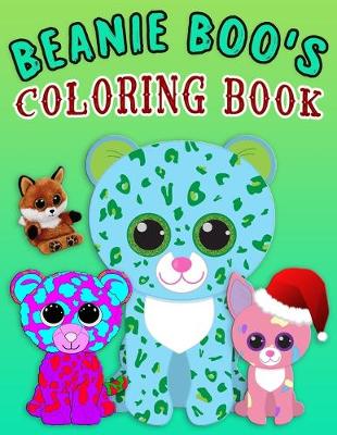 Book cover for Beanie Boo's Coloring Book