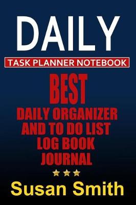 Book cover for Daily Task Planner Notebook