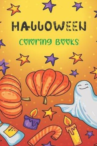 Cover of Halloween Coloring Books