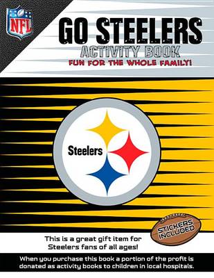 Book cover for Go Steelers Activity Book