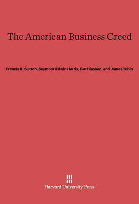 Book cover for The American Business Creed