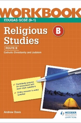 Cover of Eduqas GCSE (9–1) Religious Studies: Route B Workbook