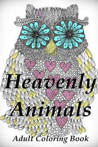 Cover of Heavenly Animals Coloring Book