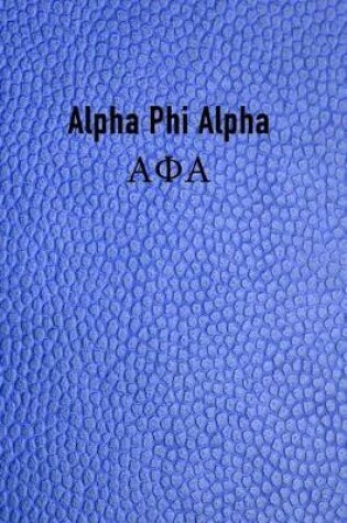 Cover of Alpha Phi Alpha