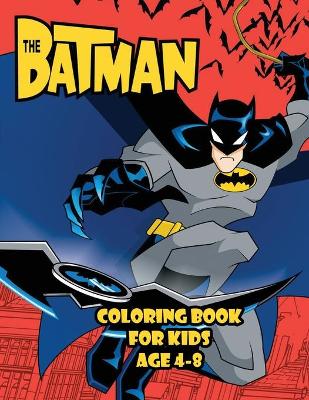 Book cover for The Batman Coloring book