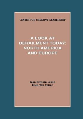 Book cover for Look at Derailment Today, A: North America and Europe