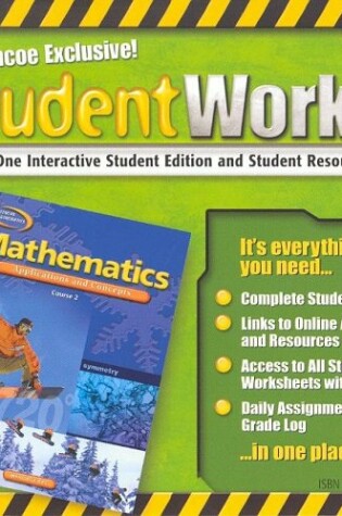 Cover of Mathematics: Applications and Concepts, Course 2, Studentworks CD-ROM