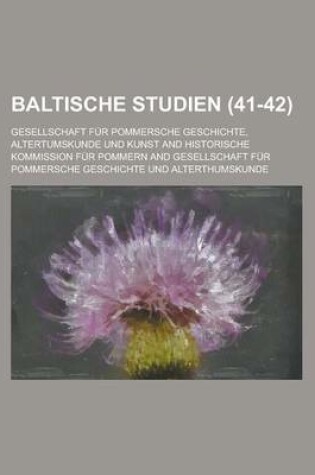 Cover of Baltische Studien (41-42)