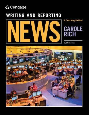 Book cover for Mindtap Communication, 2 Terms (12 Months) Printed Access Card for Rich's Writing and Reporting News: A Coaching Method, 8th