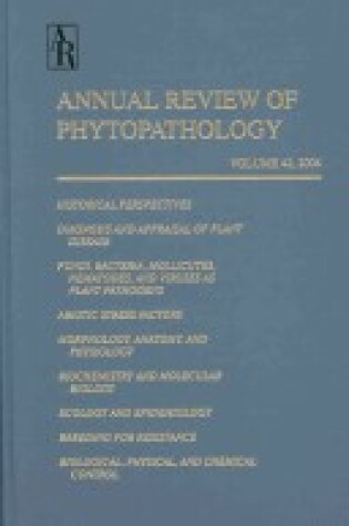 Cover of Phytopathology