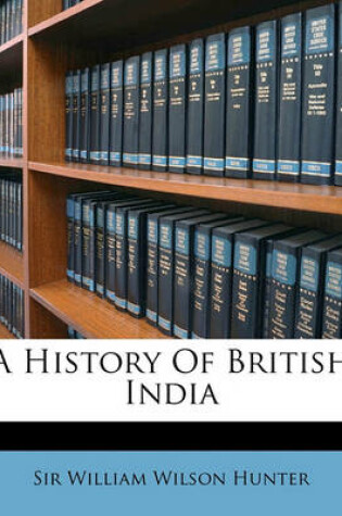 Cover of A History of British India