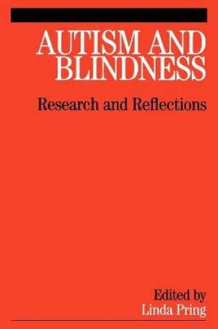 Cover of Autism and Blindness