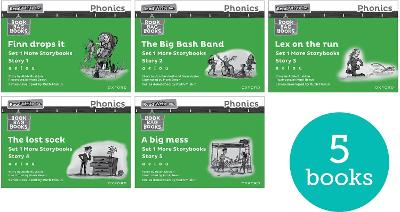 Book cover for Read Write Inc. Phonics: Green Set 1 More Black & White Storybooks (Pack of 5)