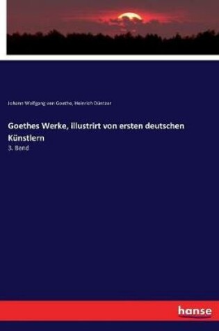 Cover of Goethes Werke, illustrirt von ersten deutschen Kunstlern