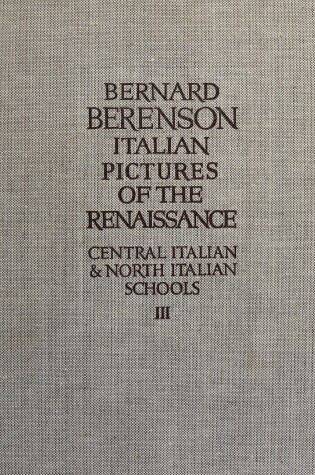 Cover of Italian Pictures of the Renaissance