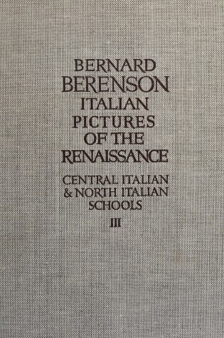 Book cover for Italian Pictures of the Renaissance