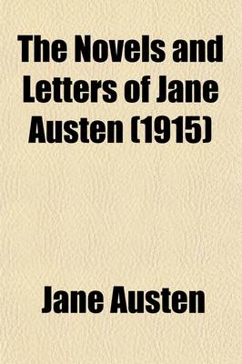 Book cover for The Novels and Letters of Jane Austen (Volume 8)