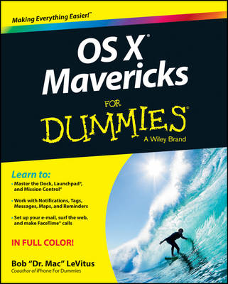 Book cover for OS X Mavericks For Dummies