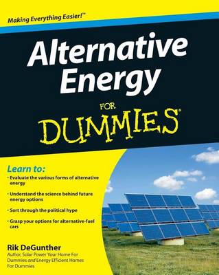 Book cover for Alternative Energy for Dummies