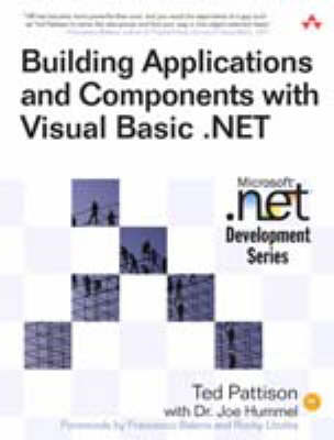 Book cover for Building Applications and Components with Visual Basic .NET