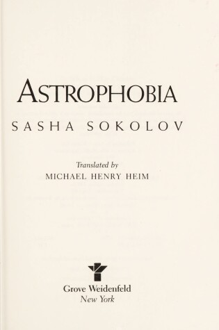 Cover of Astrophobia