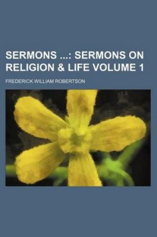 Cover of Sermons Volume 1