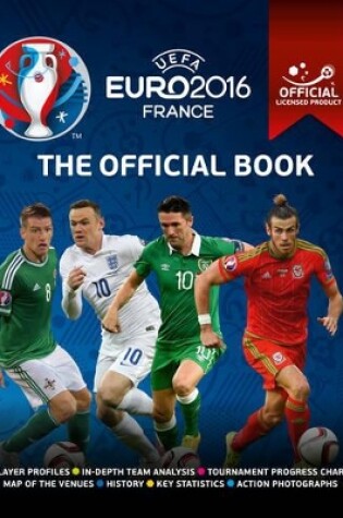 Cover of UEFA Euro 2016 France Official Book