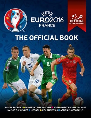 Book cover for UEFA Euro 2016 France Official Book