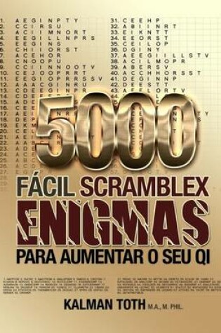 Cover of 5000 Fácil Scramblex Enigmas Para Aumentar O Seu Qi