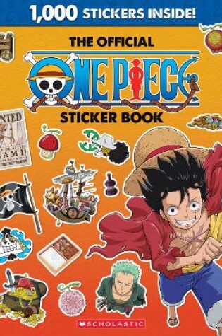 Cover of The Official One Piece Sticker Book (1000 Stickers)