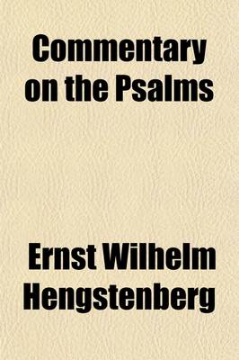 Book cover for Commentary on the Psalms (Volume 1)