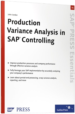 Book cover for Production Variance Analysis in SAP Controlling