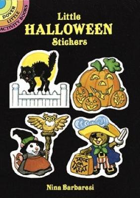 Book cover for Little Halloween Stickers