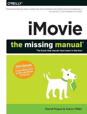 Book cover for iMovie – The Missing Manual