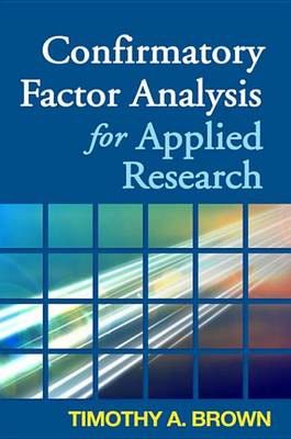 Book cover for Confirmatory Factor Analysis for Applied Research