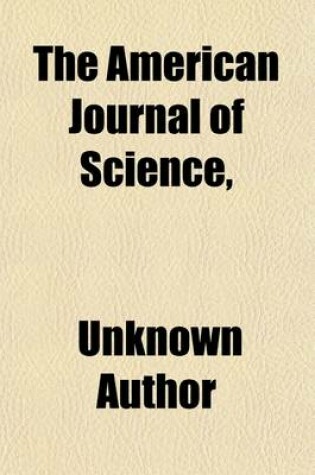 Cover of American Journal of Science (Volume 1)