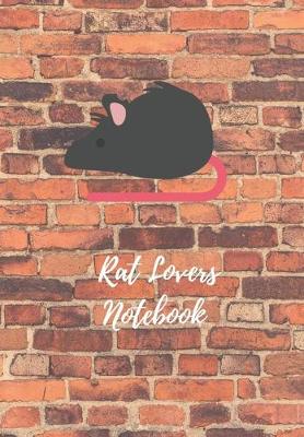 Book cover for Rat Lovers Notebook