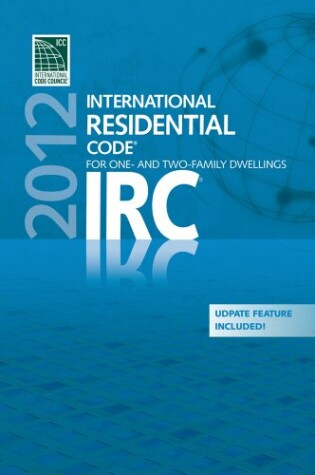 Cover of 2012 International Residential Code (PDF CD) - Single Seat