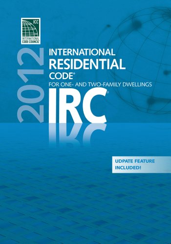 Cover of 2012 International Residential Code (PDF CD) - Single Seat