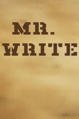 Cover of Mr. Write