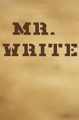 Book cover for Mr. Write