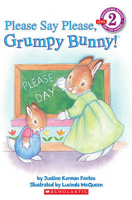 Book cover for Please Say Please, Grumpy Bunny!