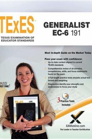 Cover of Texes Generalist EC-6 191