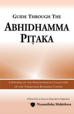 Book cover for Guide Through the Abhidhamma Pitaka