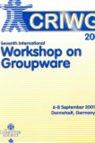 Cover of International Workshop on Groupware