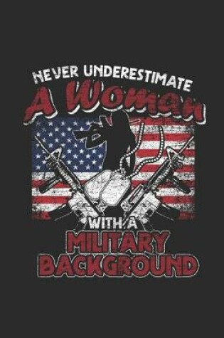 Cover of Never Underestimate A Woman With Military Background