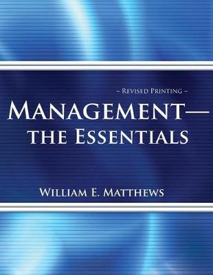 Book cover for Management - The Essentials