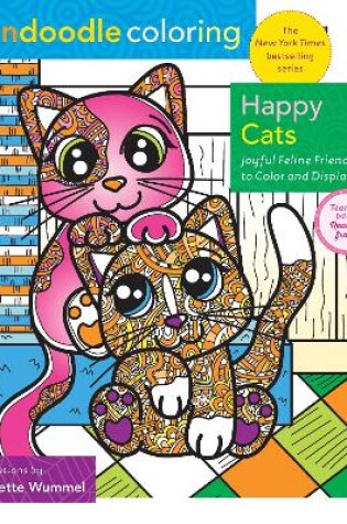 Cover of Zendoodle Coloring: Happy Cats