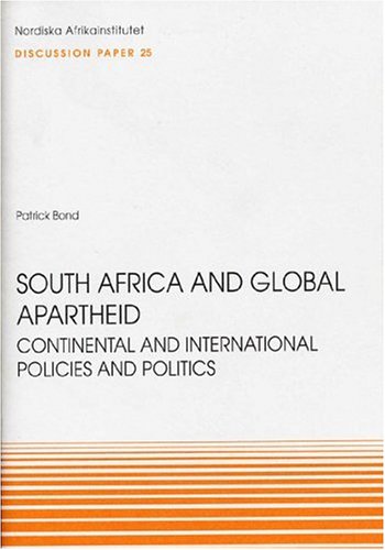 Book cover for South Africa and Global Apartheid